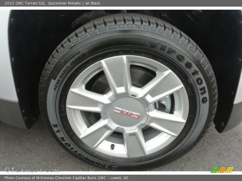 Quicksilver Metallic / Jet Black 2013 GMC Terrain SLE