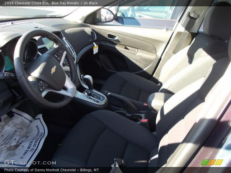 Blue Ray Metallic / Jet Black 2014 Chevrolet Cruze Eco