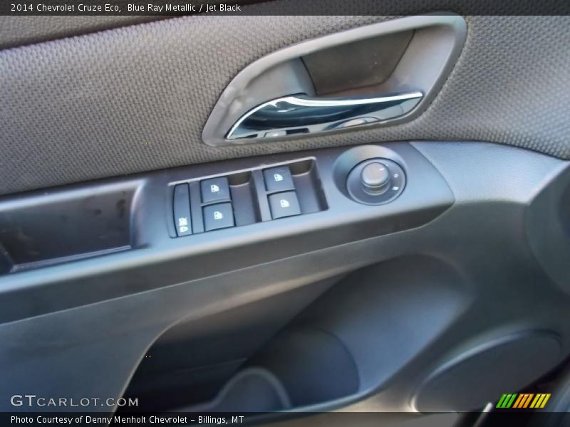 Blue Ray Metallic / Jet Black 2014 Chevrolet Cruze Eco