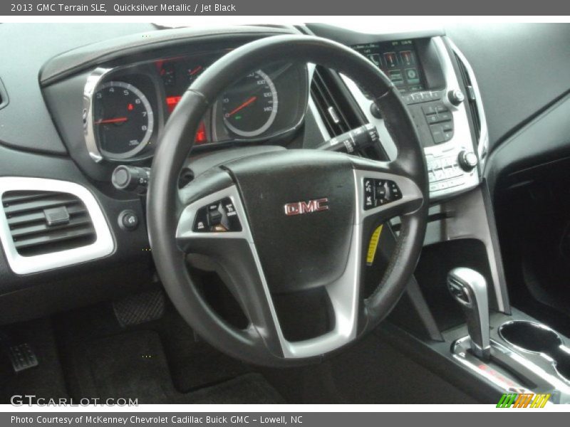 Quicksilver Metallic / Jet Black 2013 GMC Terrain SLE