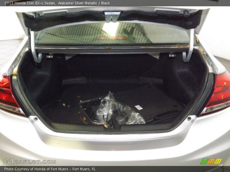 Alabaster Silver Metallic / Black 2013 Honda Civic EX-L Sedan