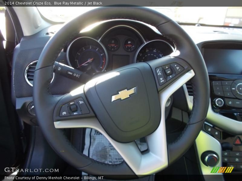Blue Ray Metallic / Jet Black 2014 Chevrolet Cruze Eco
