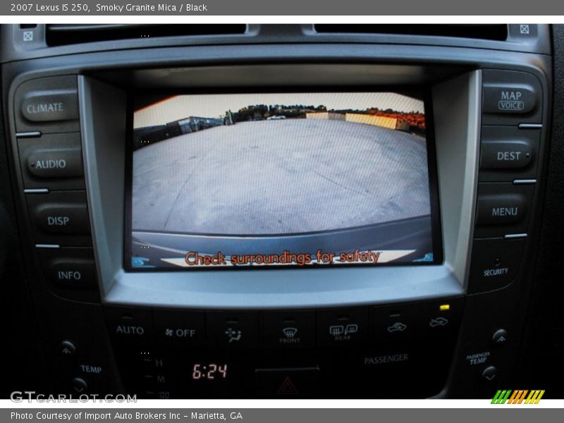 Smoky Granite Mica / Black 2007 Lexus IS 250
