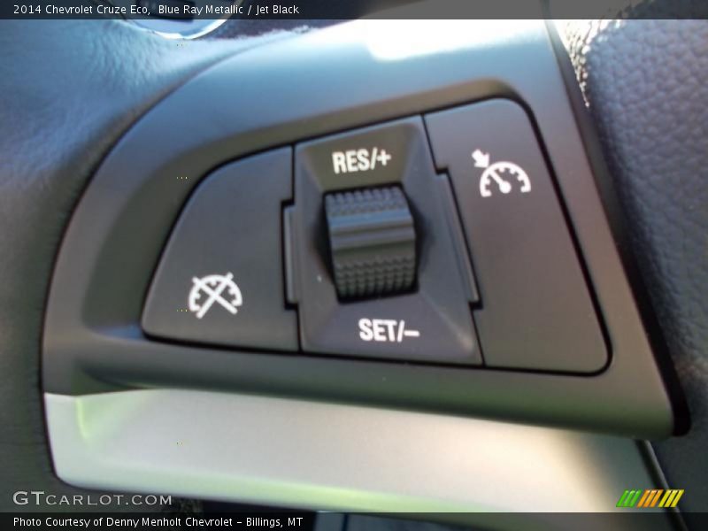 Blue Ray Metallic / Jet Black 2014 Chevrolet Cruze Eco