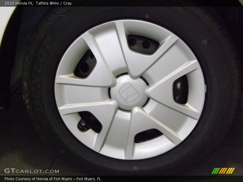 Taffeta White / Gray 2013 Honda Fit