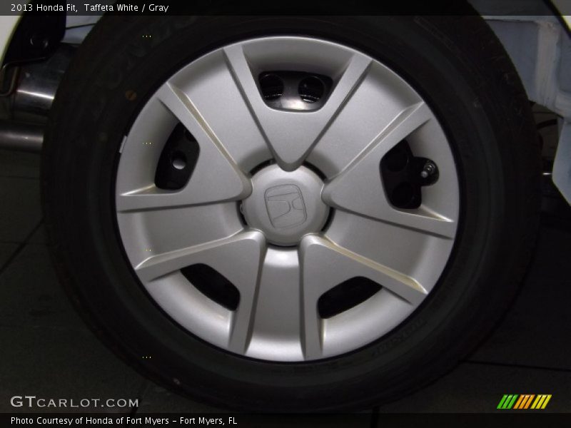 Taffeta White / Gray 2013 Honda Fit