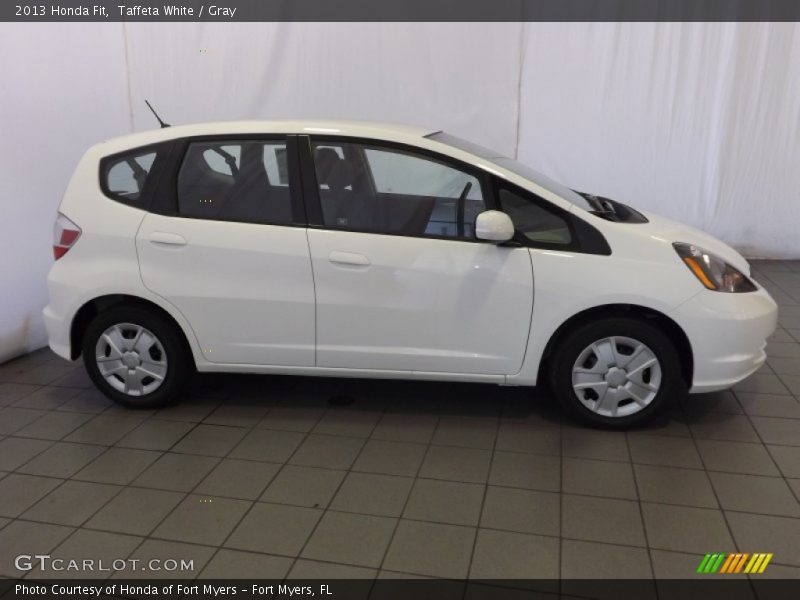 Taffeta White / Gray 2013 Honda Fit