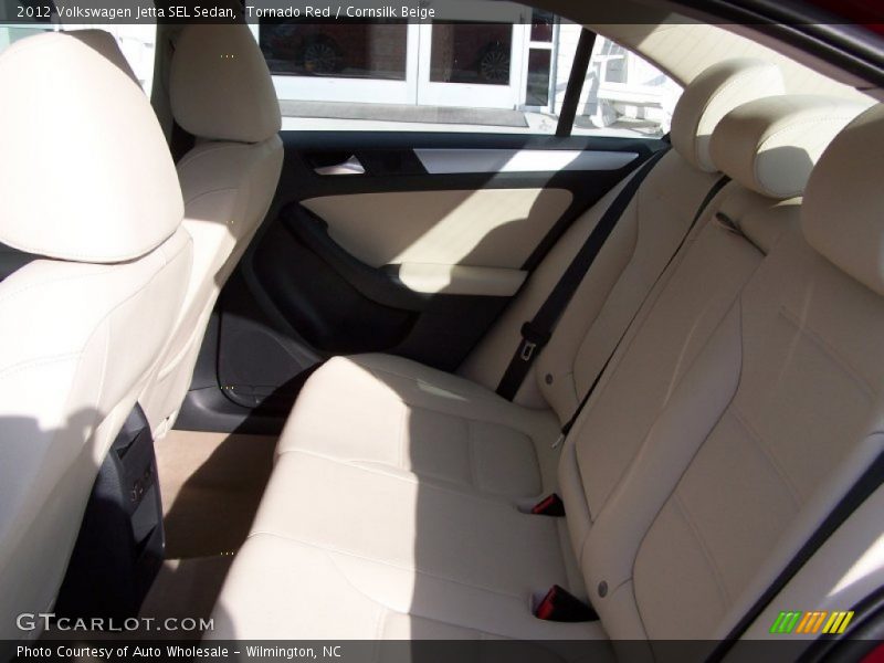 Tornado Red / Cornsilk Beige 2012 Volkswagen Jetta SEL Sedan