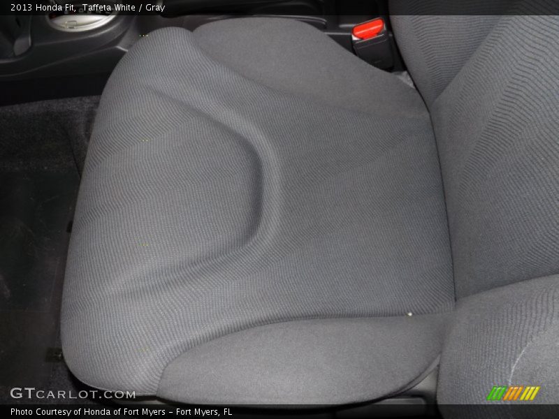 Taffeta White / Gray 2013 Honda Fit