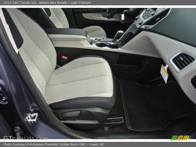 Atlantis Blue Metallic / Light Titanium 2014 GMC Terrain SLE
