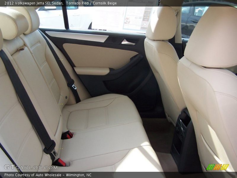 Tornado Red / Cornsilk Beige 2012 Volkswagen Jetta SEL Sedan
