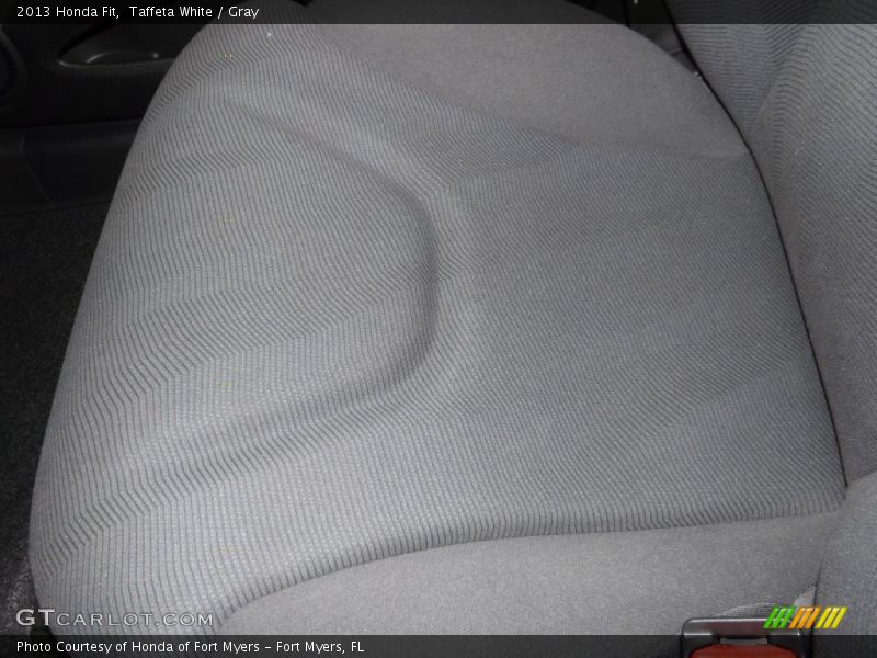 Taffeta White / Gray 2013 Honda Fit