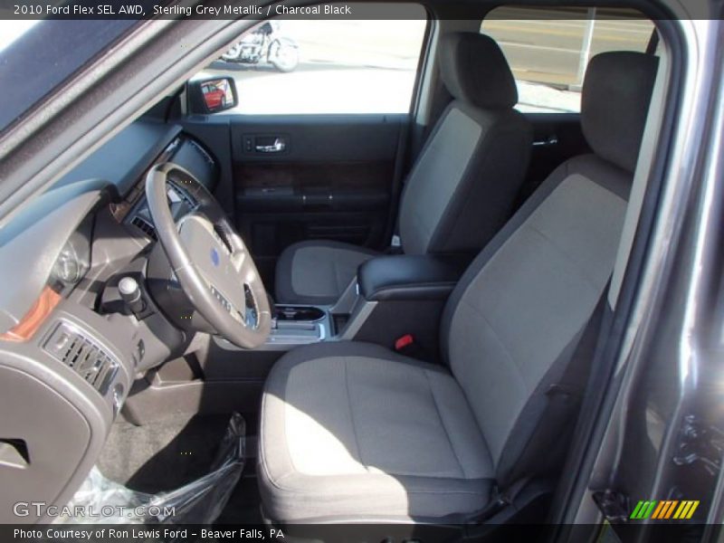 Sterling Grey Metallic / Charcoal Black 2010 Ford Flex SEL AWD