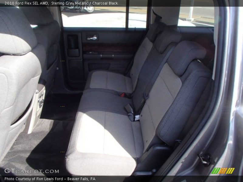 Sterling Grey Metallic / Charcoal Black 2010 Ford Flex SEL AWD