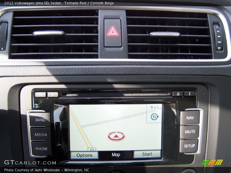 Tornado Red / Cornsilk Beige 2012 Volkswagen Jetta SEL Sedan