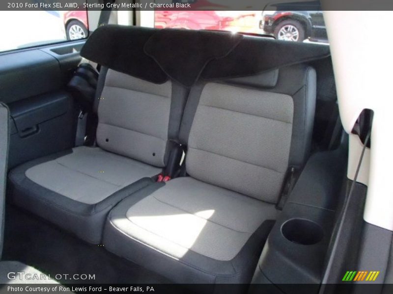 Sterling Grey Metallic / Charcoal Black 2010 Ford Flex SEL AWD
