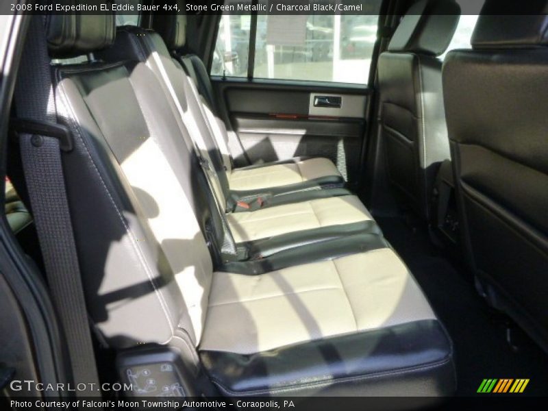 Stone Green Metallic / Charcoal Black/Camel 2008 Ford Expedition EL Eddie Bauer 4x4