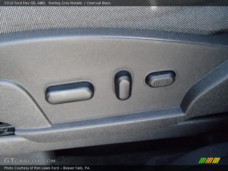 Sterling Grey Metallic / Charcoal Black 2010 Ford Flex SEL AWD
