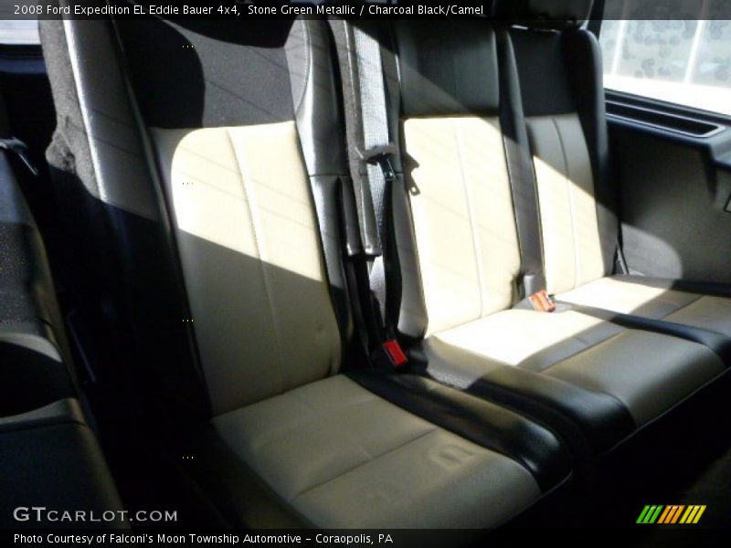 Stone Green Metallic / Charcoal Black/Camel 2008 Ford Expedition EL Eddie Bauer 4x4
