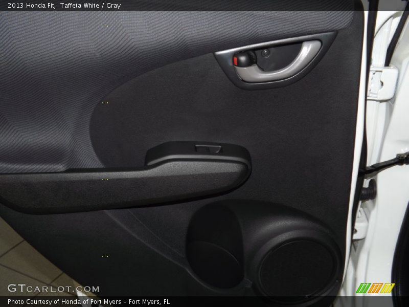 Taffeta White / Gray 2013 Honda Fit
