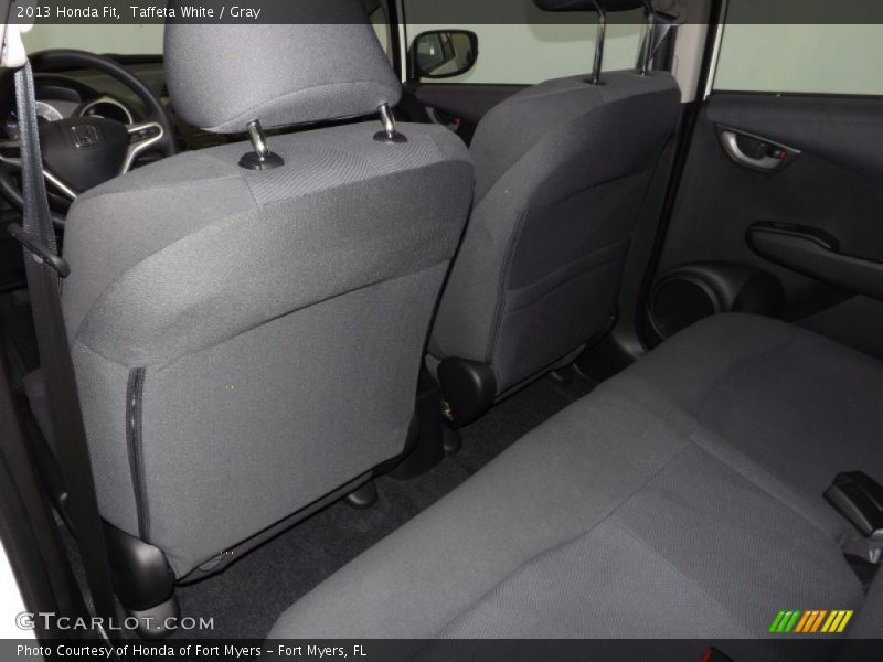 Taffeta White / Gray 2013 Honda Fit