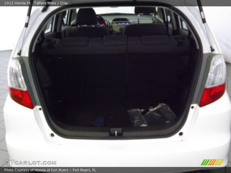 Taffeta White / Gray 2013 Honda Fit