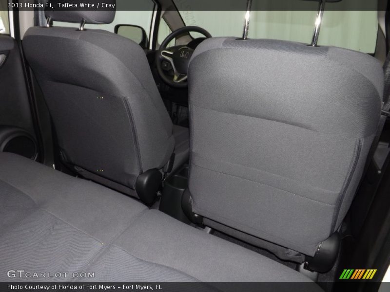 Taffeta White / Gray 2013 Honda Fit