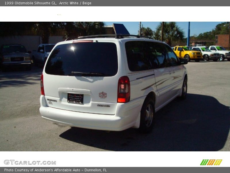 Arctic White / Beige 1999 Oldsmobile Silhouette GL