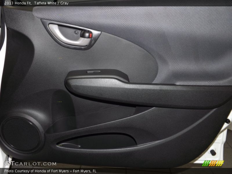 Taffeta White / Gray 2013 Honda Fit