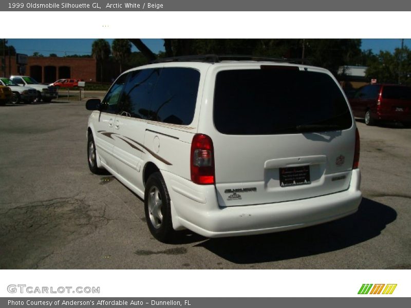 Arctic White / Beige 1999 Oldsmobile Silhouette GL