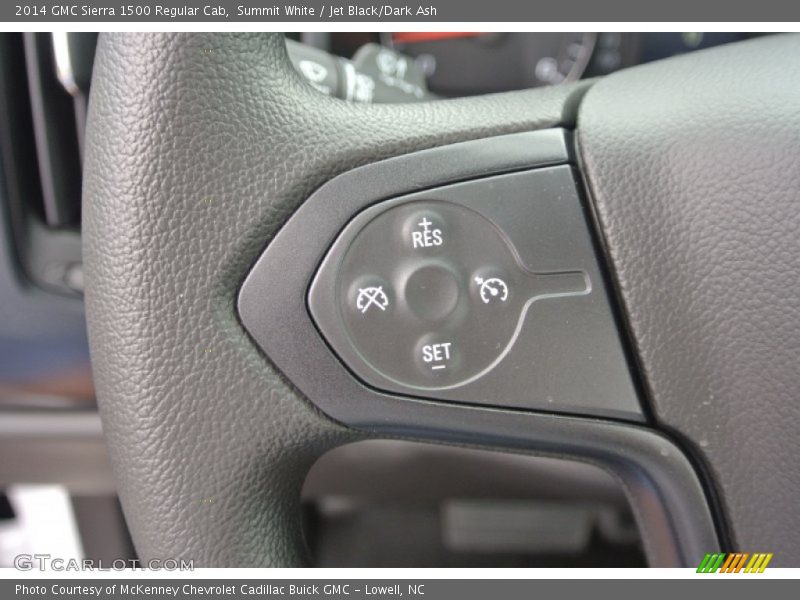 Summit White / Jet Black/Dark Ash 2014 GMC Sierra 1500 Regular Cab