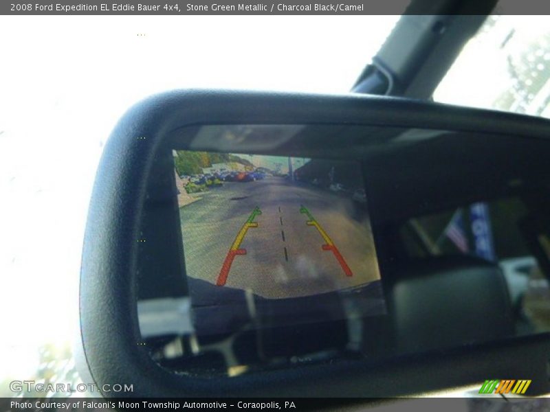 Stone Green Metallic / Charcoal Black/Camel 2008 Ford Expedition EL Eddie Bauer 4x4