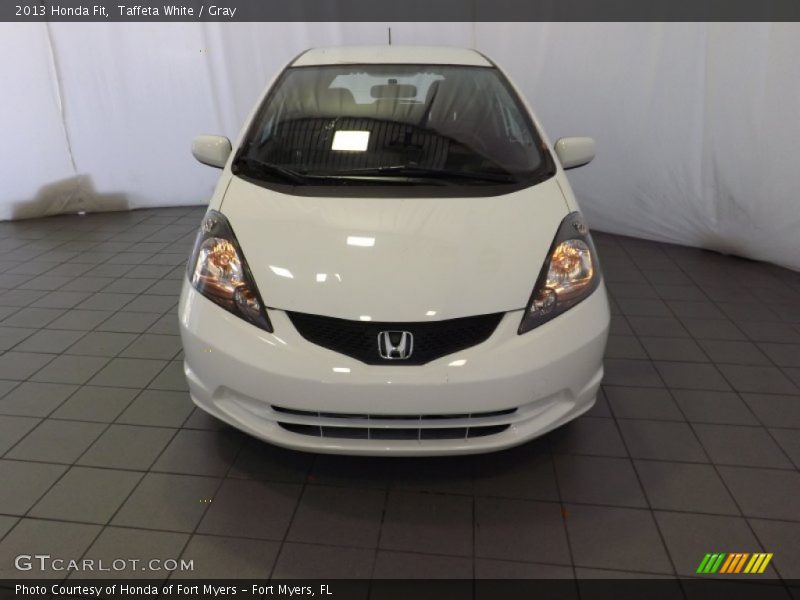 Taffeta White / Gray 2013 Honda Fit