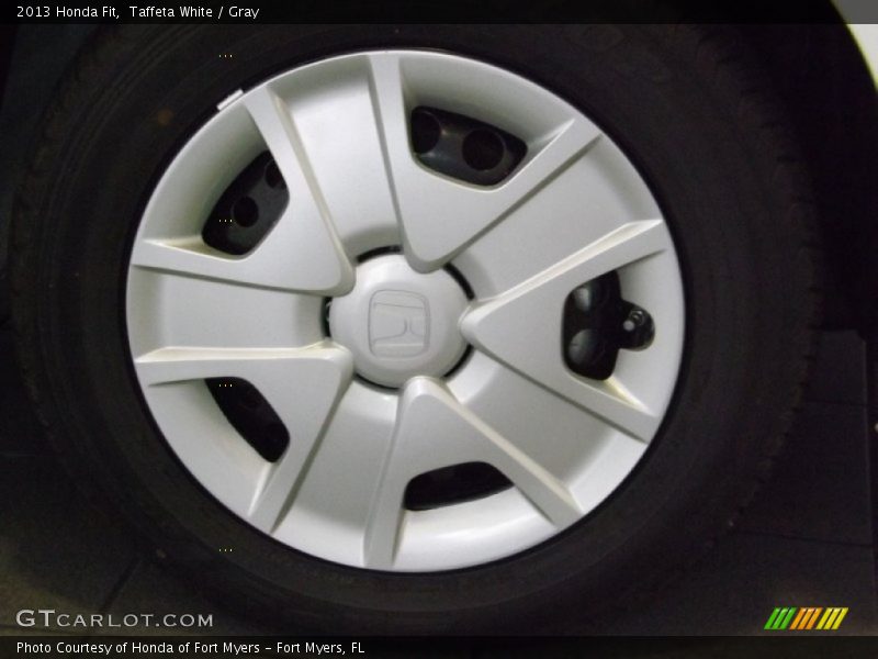 Taffeta White / Gray 2013 Honda Fit