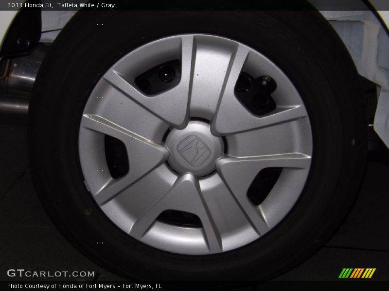 Taffeta White / Gray 2013 Honda Fit