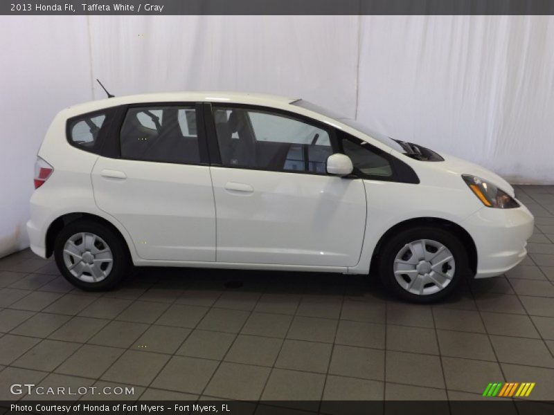 Taffeta White / Gray 2013 Honda Fit