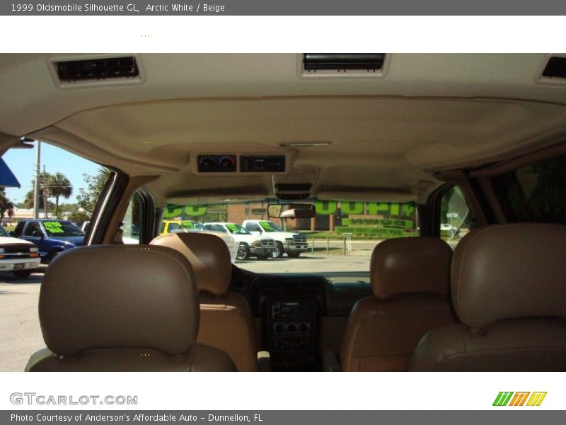 Arctic White / Beige 1999 Oldsmobile Silhouette GL