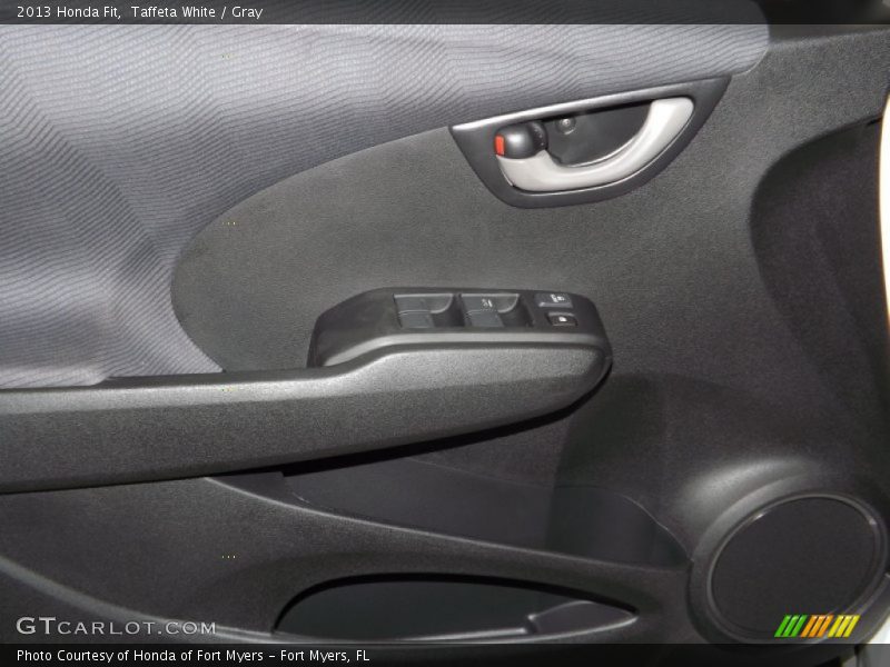 Taffeta White / Gray 2013 Honda Fit