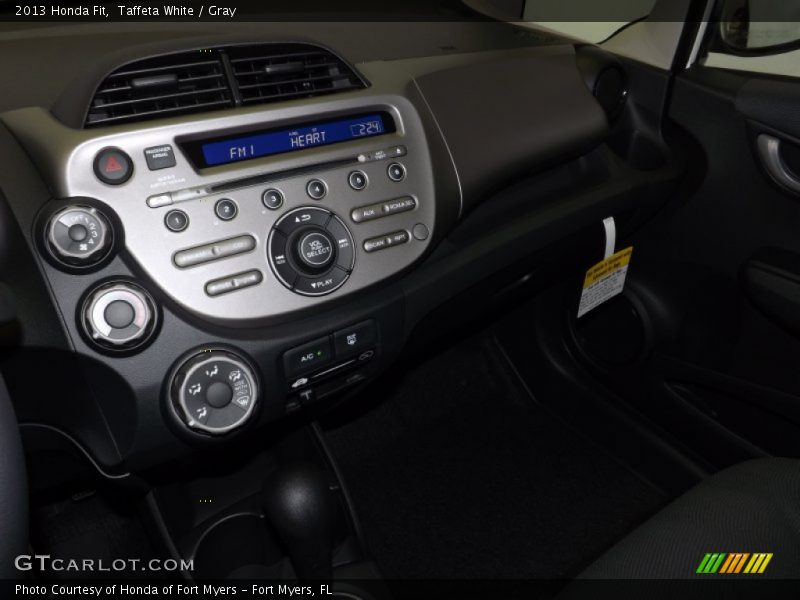 Taffeta White / Gray 2013 Honda Fit