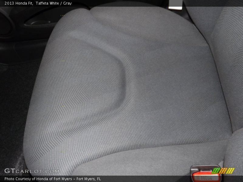 Taffeta White / Gray 2013 Honda Fit