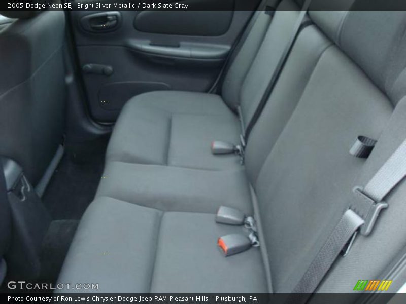 Bright Silver Metallic / Dark Slate Gray 2005 Dodge Neon SE
