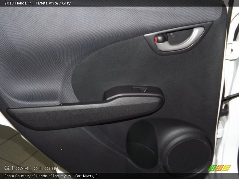Taffeta White / Gray 2013 Honda Fit