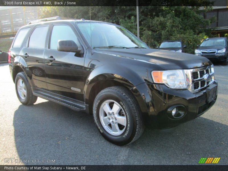 Black / Stone 2008 Ford Escape XLT 4WD