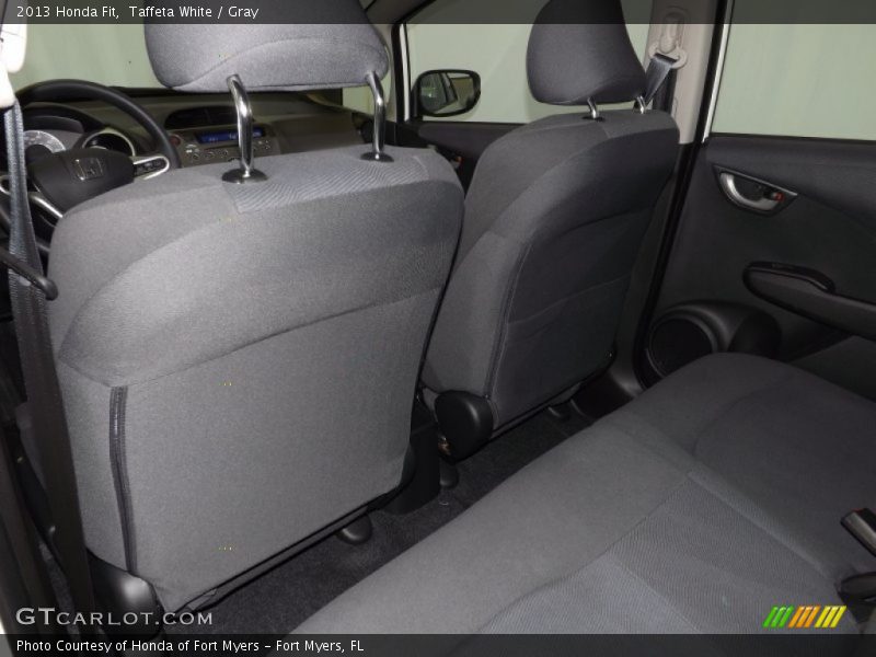 Taffeta White / Gray 2013 Honda Fit