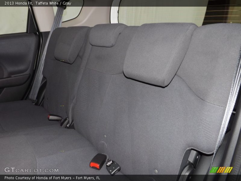 Taffeta White / Gray 2013 Honda Fit