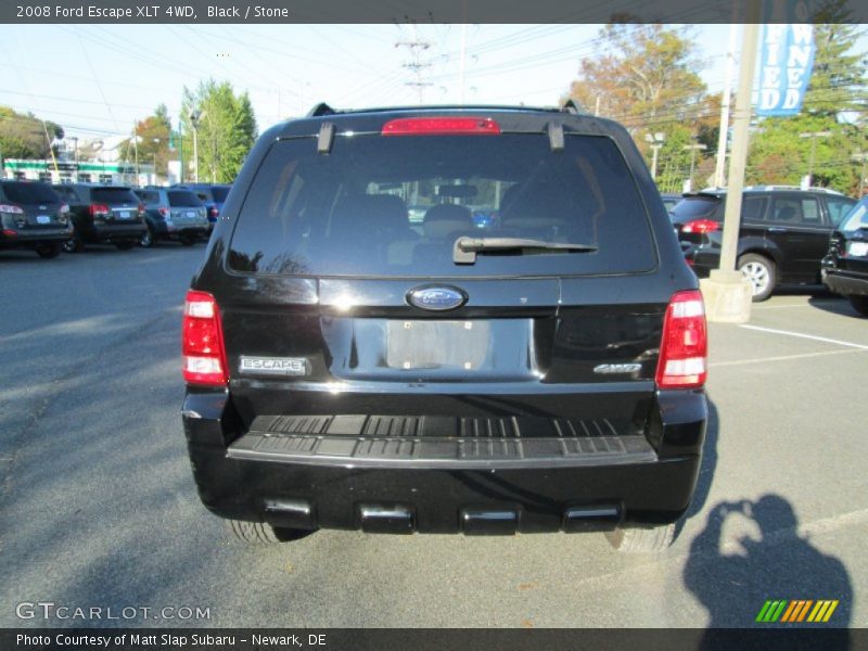 Black / Stone 2008 Ford Escape XLT 4WD