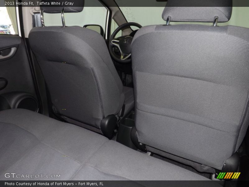 Taffeta White / Gray 2013 Honda Fit