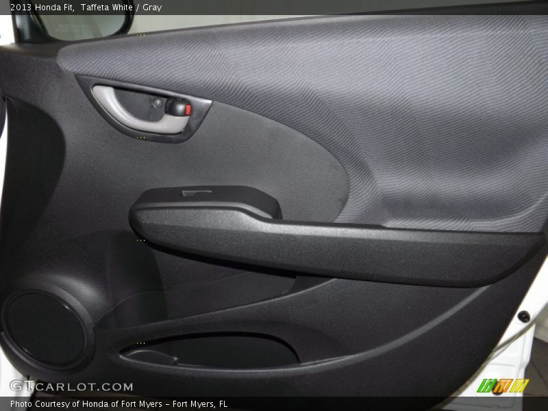 Taffeta White / Gray 2013 Honda Fit
