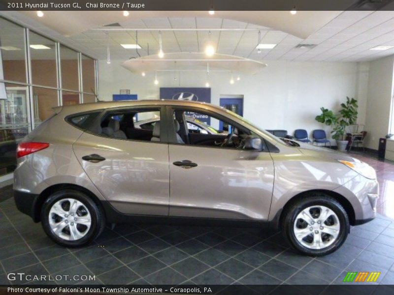 Chai Bronze / Taupe 2011 Hyundai Tucson GL