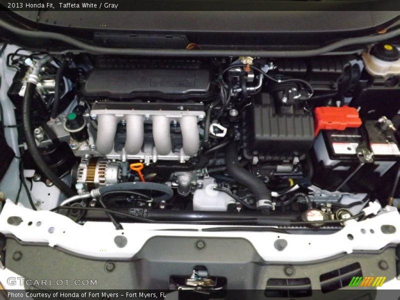 Taffeta White / Gray 2013 Honda Fit